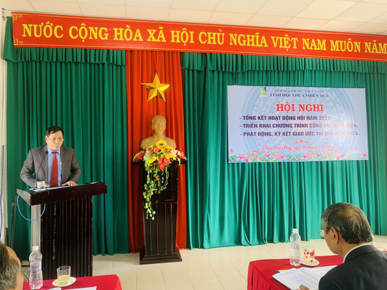 Hội Người mù tỉnh Thừa Thiên Huế tổ chức hội nghị tổng kết hoạt động năm 2023